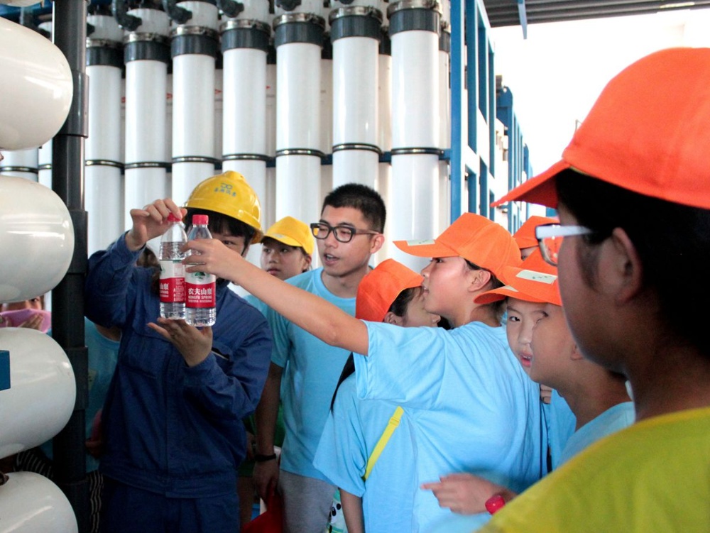 “welcome海洋之神杯”节能夏令营顺利闭营
